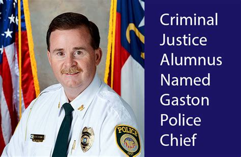 Exchange Online | Alumnus Named Gaston County Police Chief