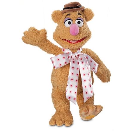 Disney Plush - Fozzie Bear Plush - The Muppets - 16''-Plush-