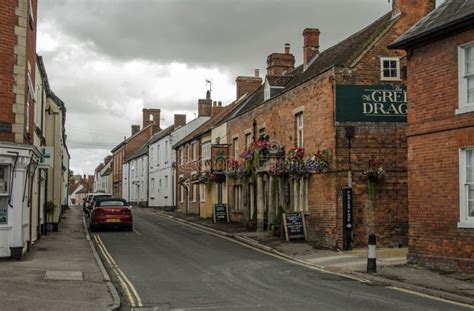 High Street, Market Lavington, Wiltshire Editorial Stock Image - Image of georgian, outdoors ...