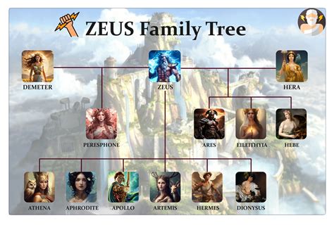 Zeus Family Tree For Kids