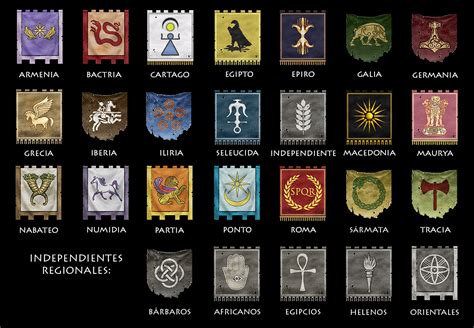 Rome Total War Faction Banners by Plectocratic on DeviantArt