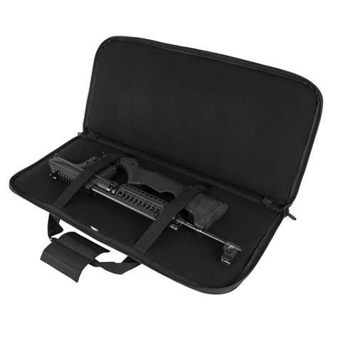 NcSTAR 28 or 36" Padded AR/AK Lockable Rifle Gun Case + BONUS Pistol Case