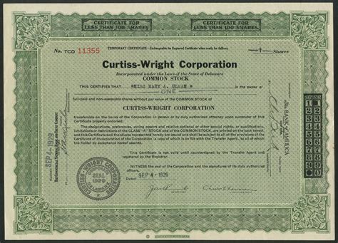 Curtis-Wright Corporation - Scripoworld