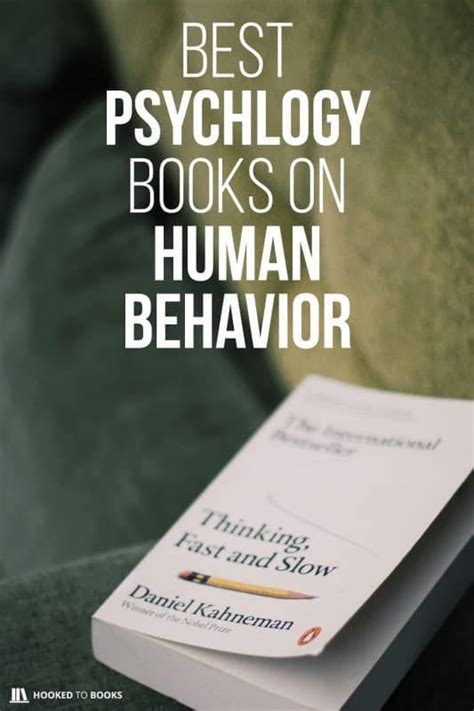 Best Psychology Books on Human Behavior - Hooked To Books | Psychology books, Psychology book ...