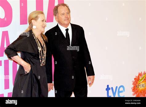 Meryl Streep and her husband Don Gummer at the San Sebastian ...