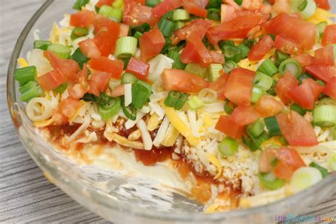 Easy Layered Nacho Dip Recipe | Yummly