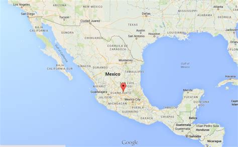 Where is San Miguel de Allende on map of Mexico