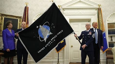 The US Space Force now has a flag. Here it is. | Space