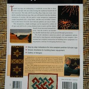 Twined Rag Rugs book - Etsy