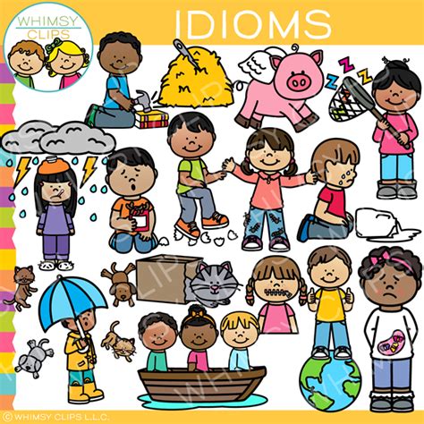 Idioms - Figurative Language Clip Art – Whimsy Clips