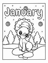 Download Our Printable Coloring Pages January For Free sketch template