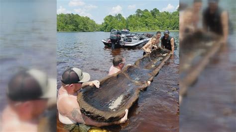 Old canoes surface, disappear again at Lake Waccamaw - WWAYTV3