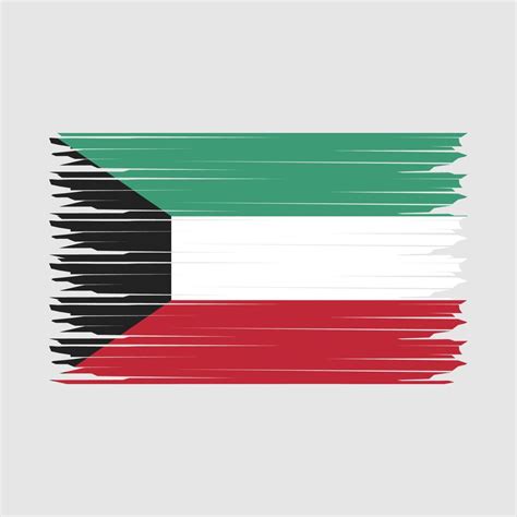 Kuwait Flag Illustration 21670017 Vector Art at Vecteezy