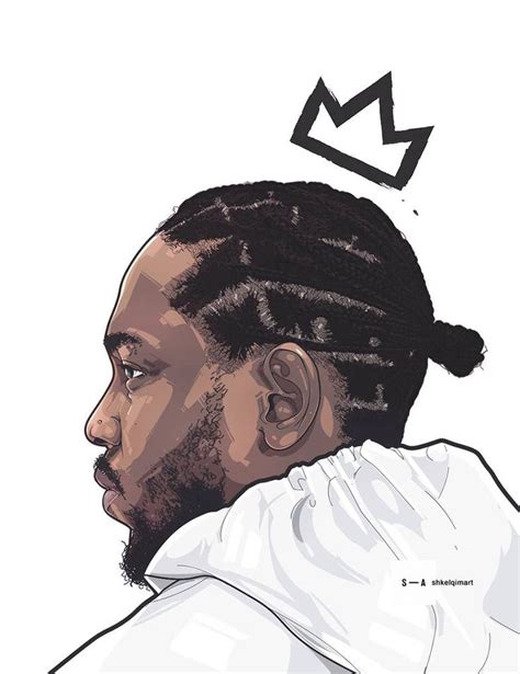 Kendrick Lamar by shkelqimart on DeviantArt | Kendrick lamar art, Hip hop artwork, Rapper art