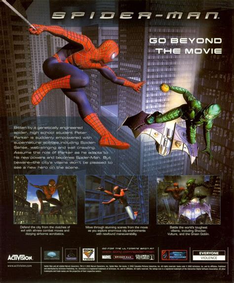 Spider-Man (2002) box cover art - MobyGames