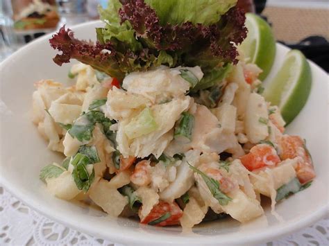 Seafood Salad With Crab And Lobster | AllFreeCopycatRecipes.com