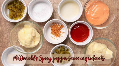 McDonald's Spicy Pepper Sauce - [Secret Ingredients, Recipe & Review]