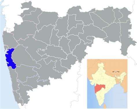 Map of Tourist Attractions in Raigad district, India - Touristlink