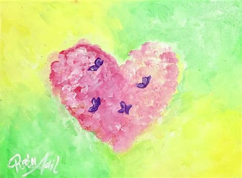 Heart Painting by Ratu Adil - Fine Art America