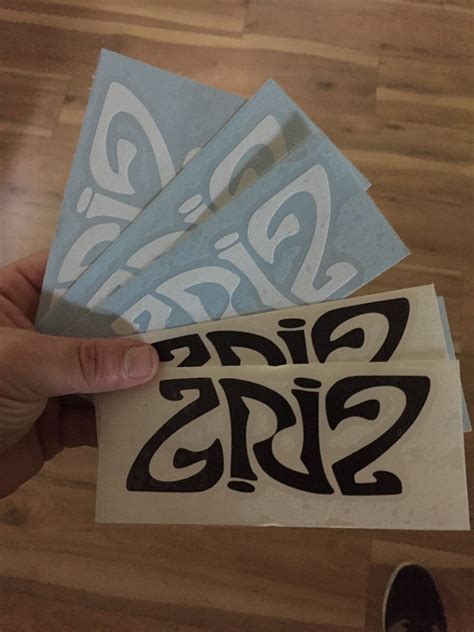 Hey Fam! I designed these dope decals myself, the logo is an ambigram ...