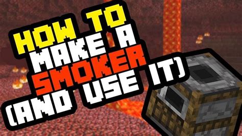 How to make a smoker in Minecraft