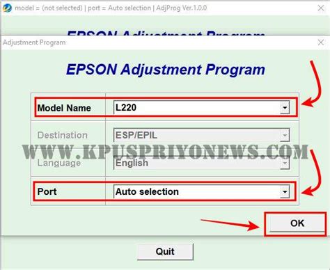 【FREE】 Download EPSON L220 Resetter 100% Working Adjustment Program