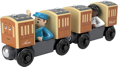 Annie And Clarabel Wooden Thomas Train – QT Toys & Games