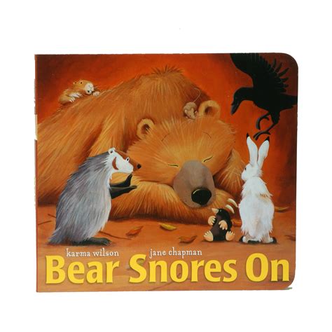 Bear Snores On Board Book - Rocky Mountain Conservancy