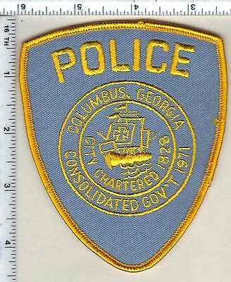 Columbus Police (Georgia) Shoulder Patch - new from 1990 | eBay