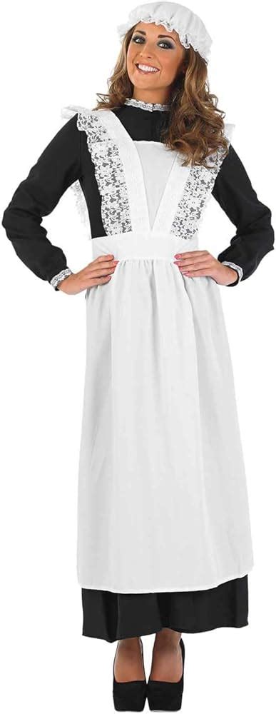 fun shack Womens Victorian Maid Costume Adults Historical Servant Dress ...