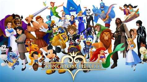 Kingdom Hearts: Disney Wallpaper by The-Dark-Mamba-995 on DeviantArt