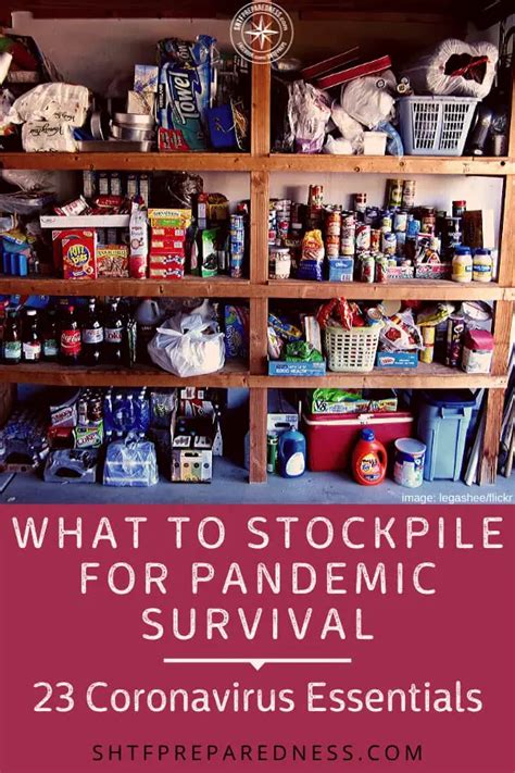 What to Stockpile for Pandemic Survival: 23 Essentials