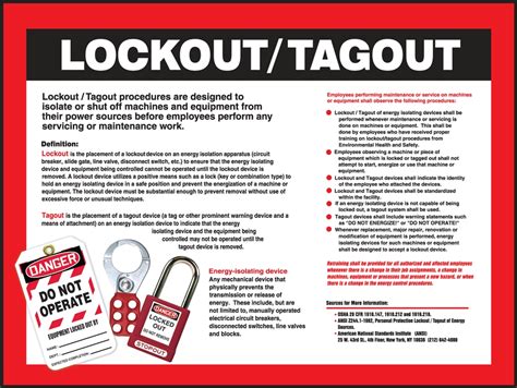 Lockout Tagout Procedures Template