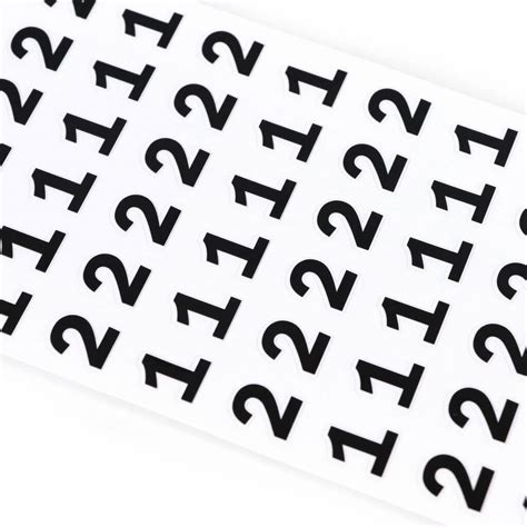 Black Number Stickers by Recollections™ | Michaels