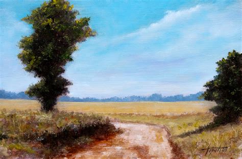 Country Road - Oil Painting - Fine Arts Gallery - Original fine Art Oil Paintings, Watercolor ...