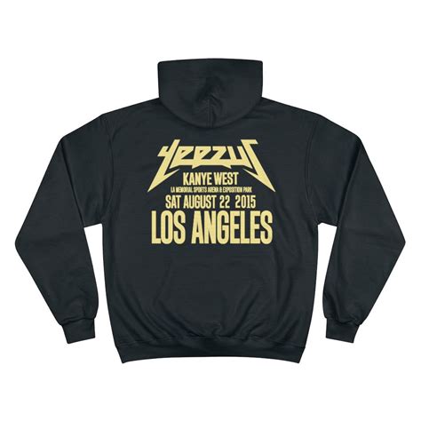 Kanye West YEEZUS Tour Champion Hoodie/donda Merch/kids See - Etsy