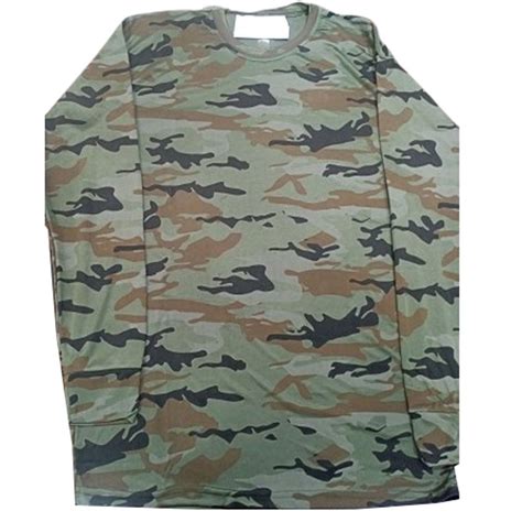 Men Full Sleeves Camouflage Army T- Shirt, Size: Small at Rs 138/piece in Ludhiana