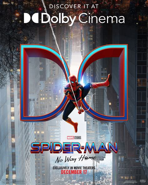 Spider-Man: No Way Home Dolby Cinema Poster Debuts