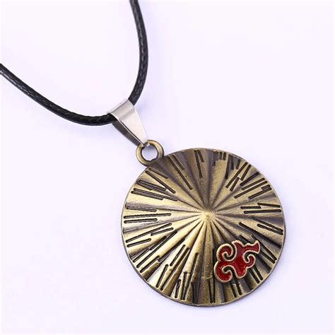 NARUTO Necklace Akatsuki Anime Pendant Necklace Friendship Men Women Jewelry Choker Accessories ...