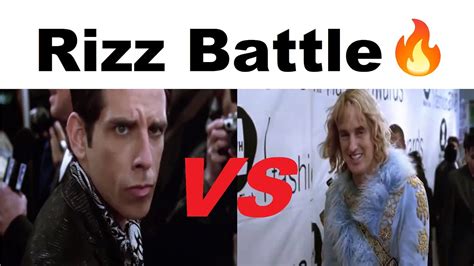 zoolander rizz battle 🔥 - YouTube