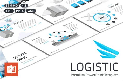 Logistics management PPT presentation for PowerPoint, Google Slides and ...