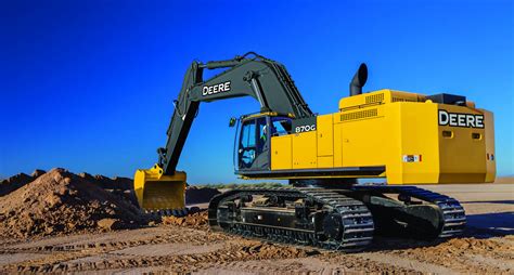 870G LC, John Deere's largest excavator, gets upgraded engine, hydraulics