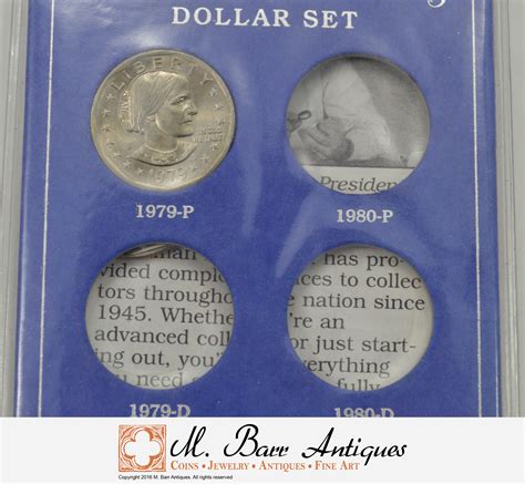 Historic Coin Collection - Susan B. Anthony Dollar Set*** Nicely Packed US Coins! | Property Room