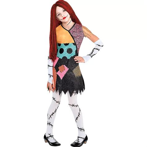 Girls Sally Costume - The Nightmare Before Christmas | Party City