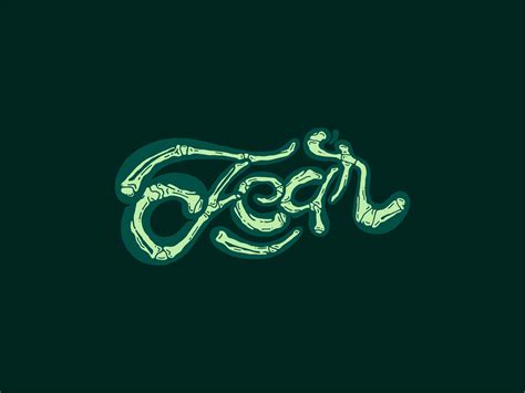 Fear Lettering #4 by Hiep Tong on Dribbble