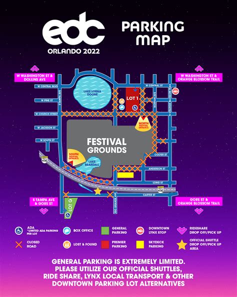 Maps – EDC Orlando 2023