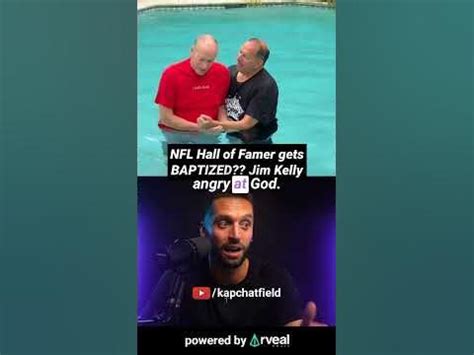 NFL Hall of Famer gets BAPTIZED?? (Jim Kelly|) #jesus #bible # ...