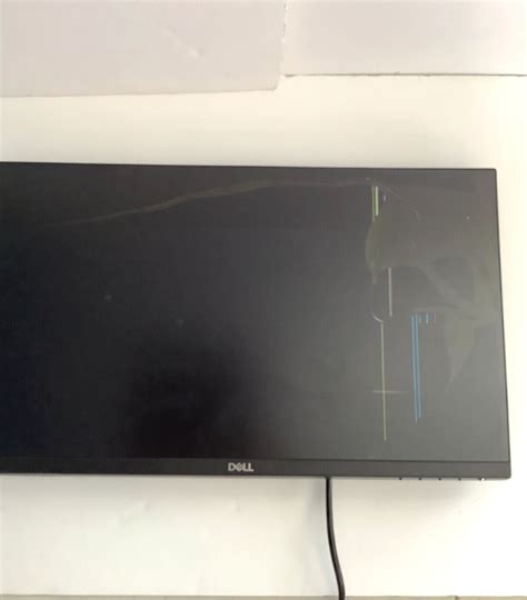 Dell P2219H 21.5 in. FHD LCD IPS Monitor & Stand ONLY For Parts - Cracked Screen - Eco-Smart ...