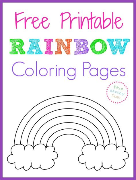 Rainbow Friends Free Printables