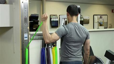 Shoulder External Rotation at 90 Degrees - Cornell Video